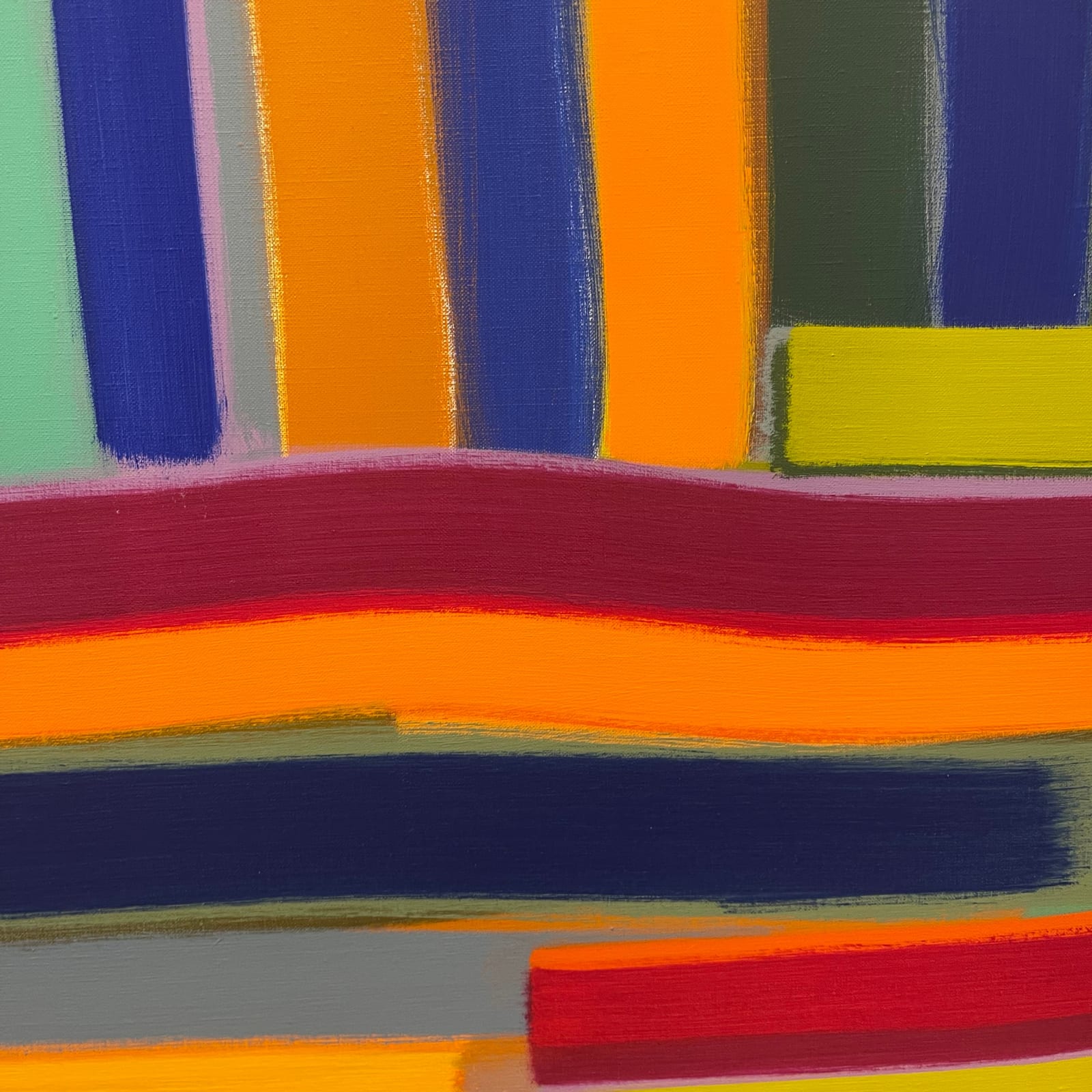 Greg Goldberg, Broken Brushstroke #4, 2020-2021