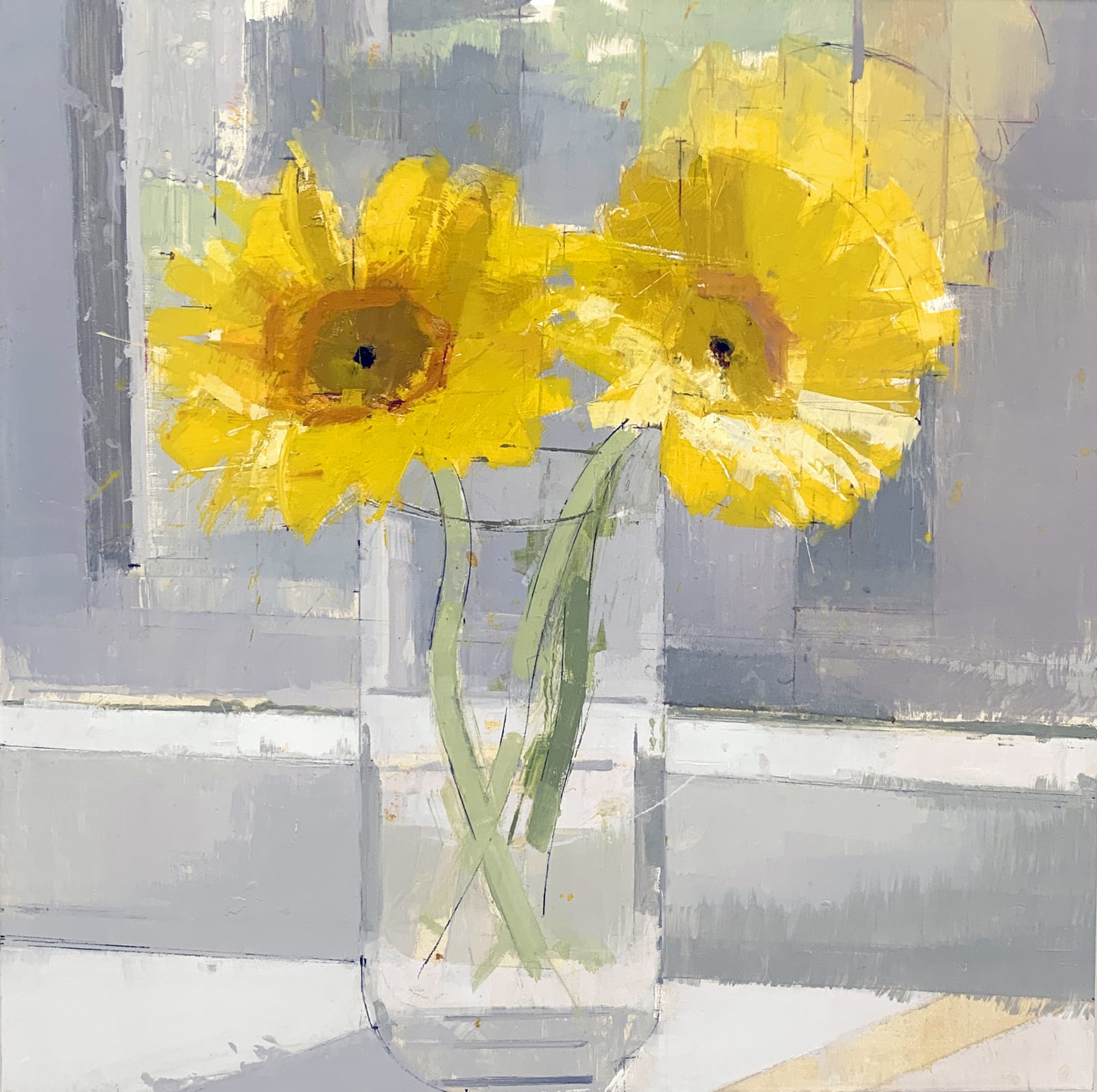 Lisa Breslow, Sunflowers, 2019