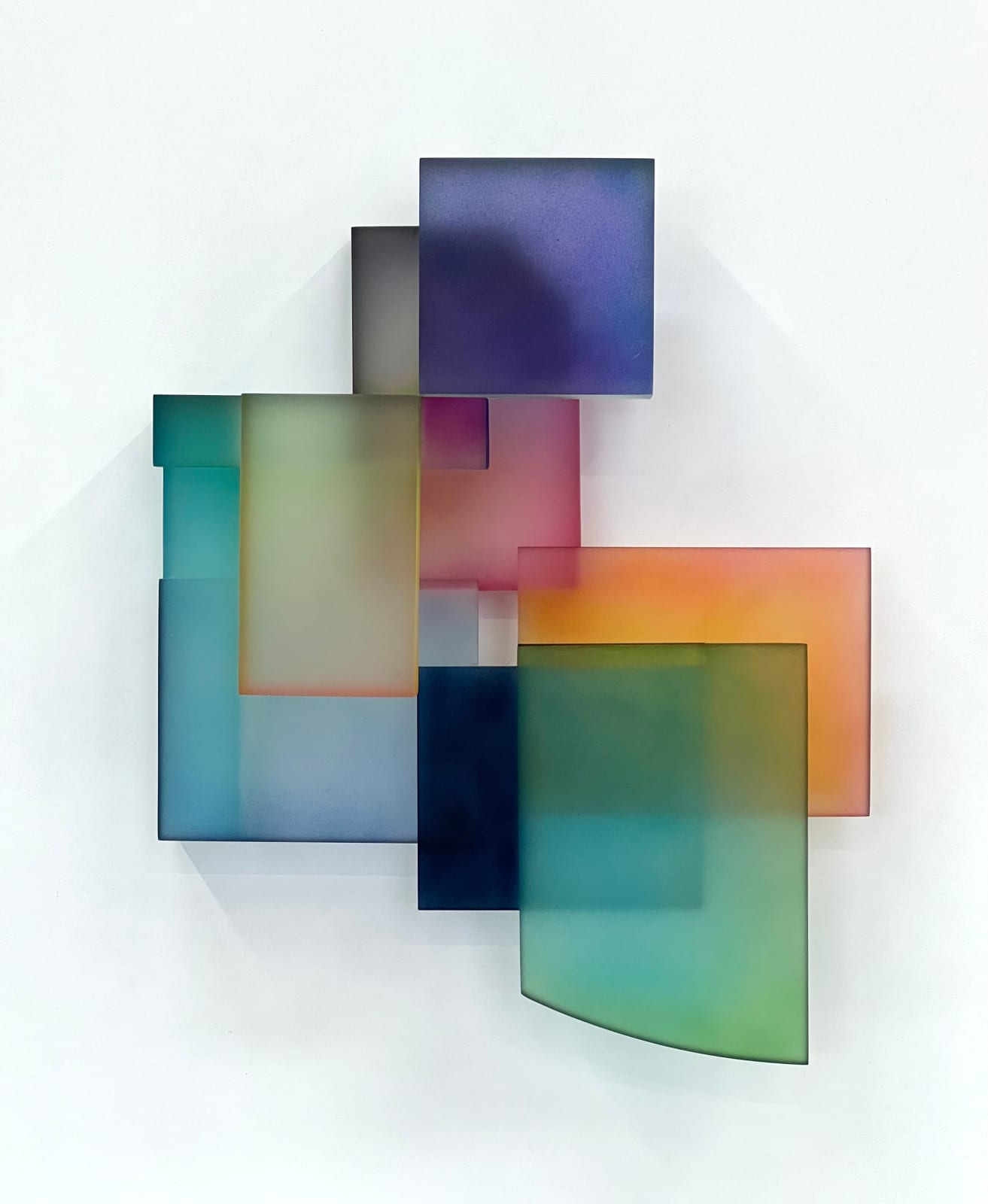 Greg Chann, Wall Stack IV, 2024