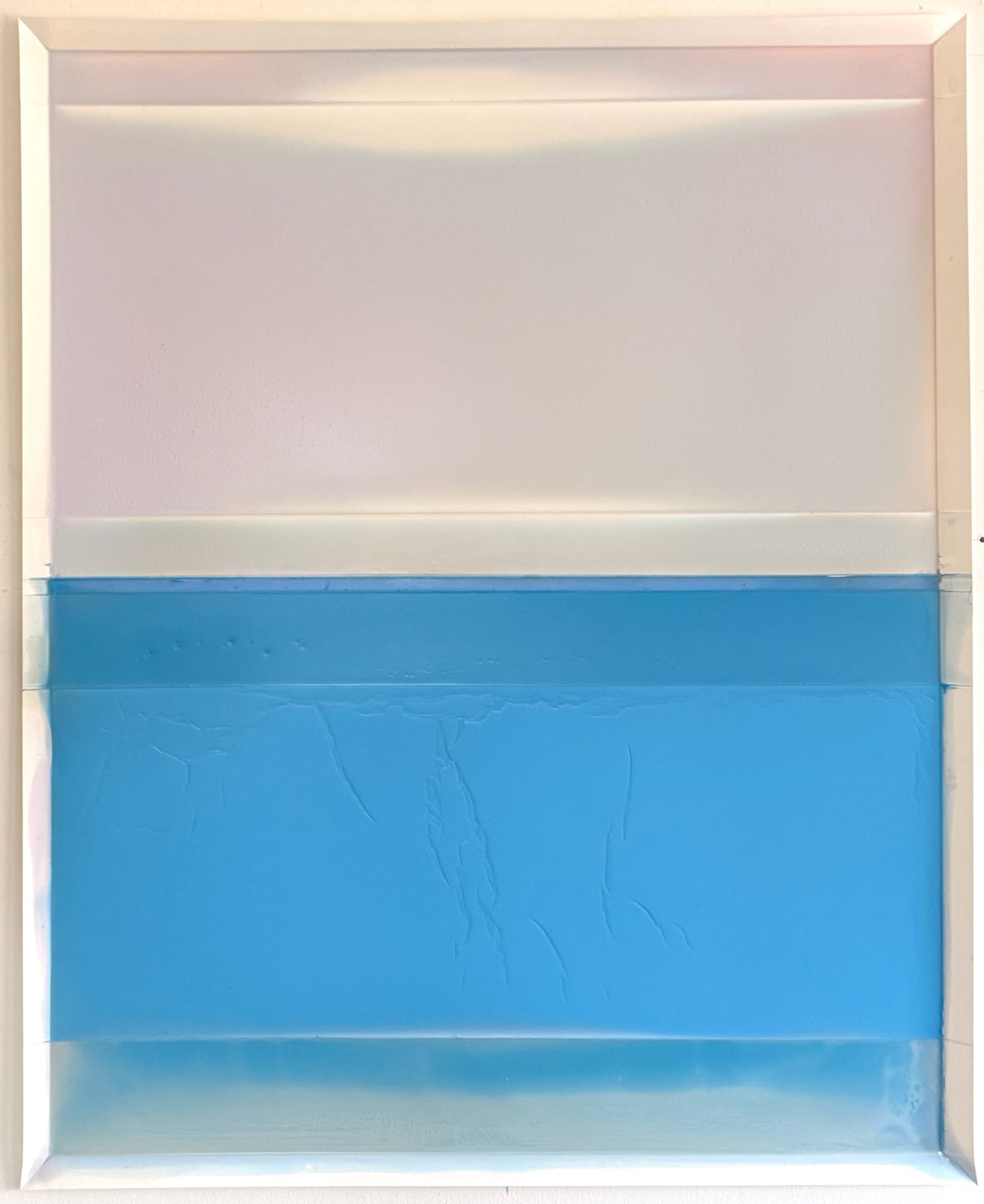 Susan English, KMFA_Cascading Folds (with footer) No.80 , 2025