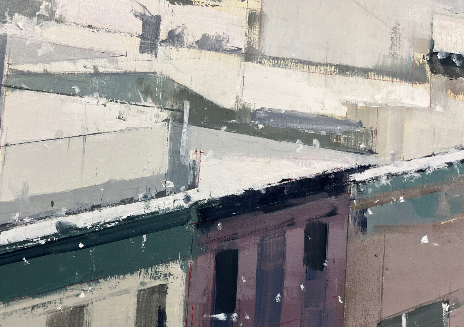 Lisa Breslow, Balcony View, 2024