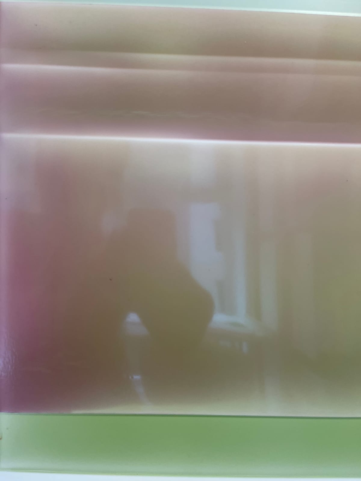 Susan English, Cascading Folds (with footer) No. 17, 2022