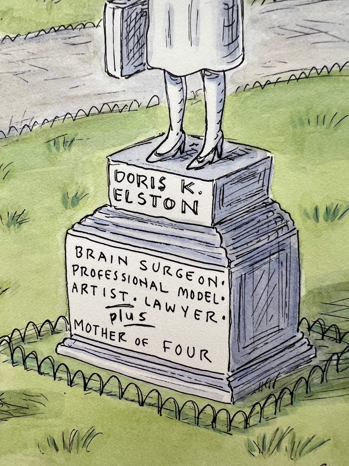Roz Chast, Doris K. Elston, 2008