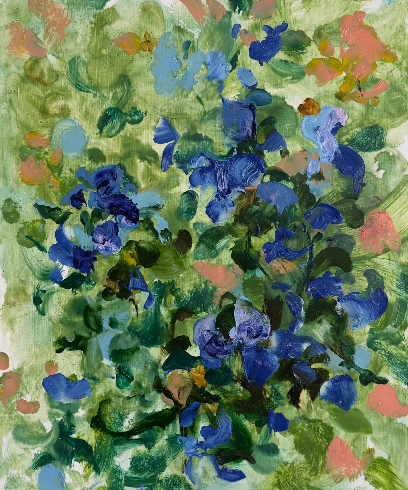 Tess Michalik, Irises in the Wild, 2024