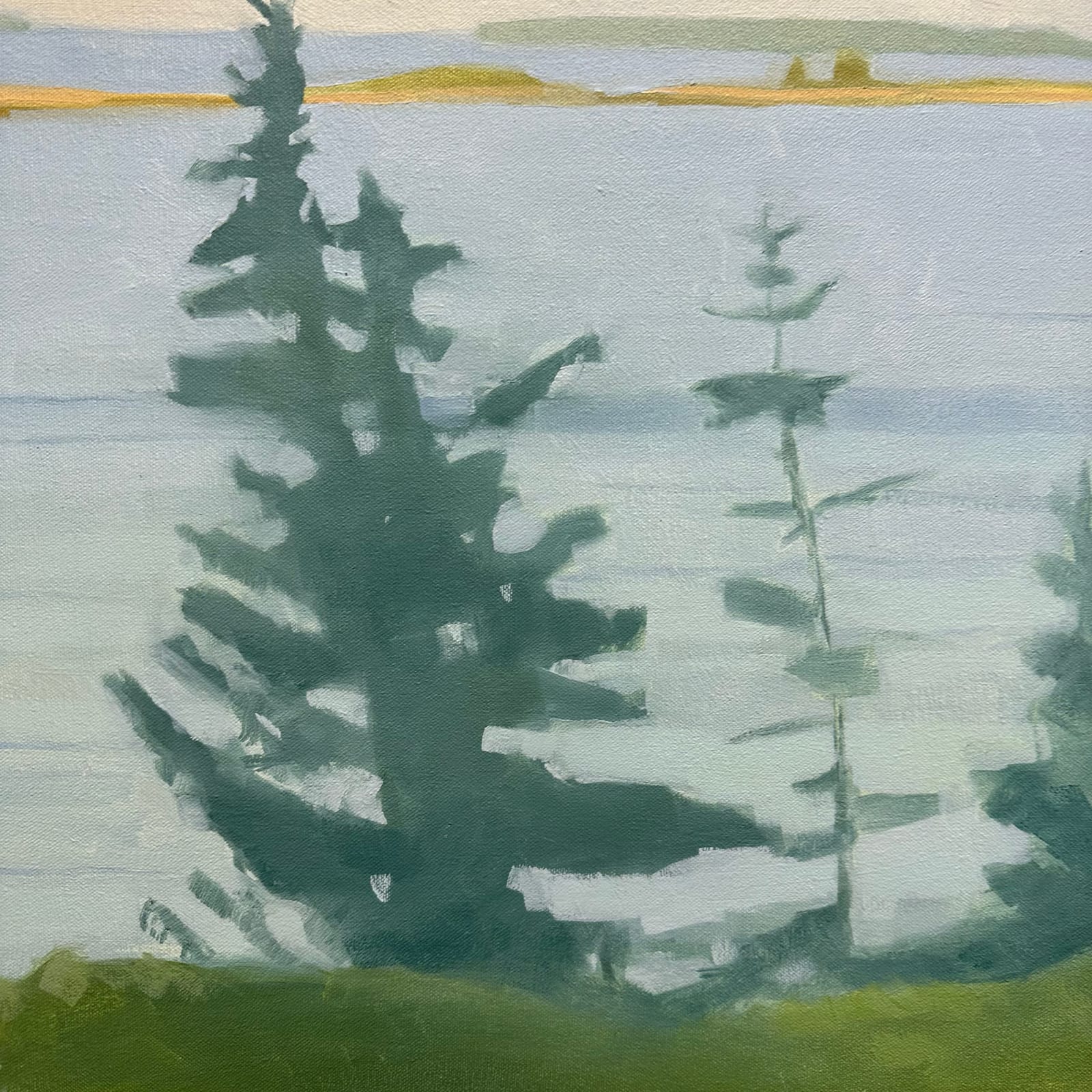 Sara MacCulloch, Late light on the islands, 2023