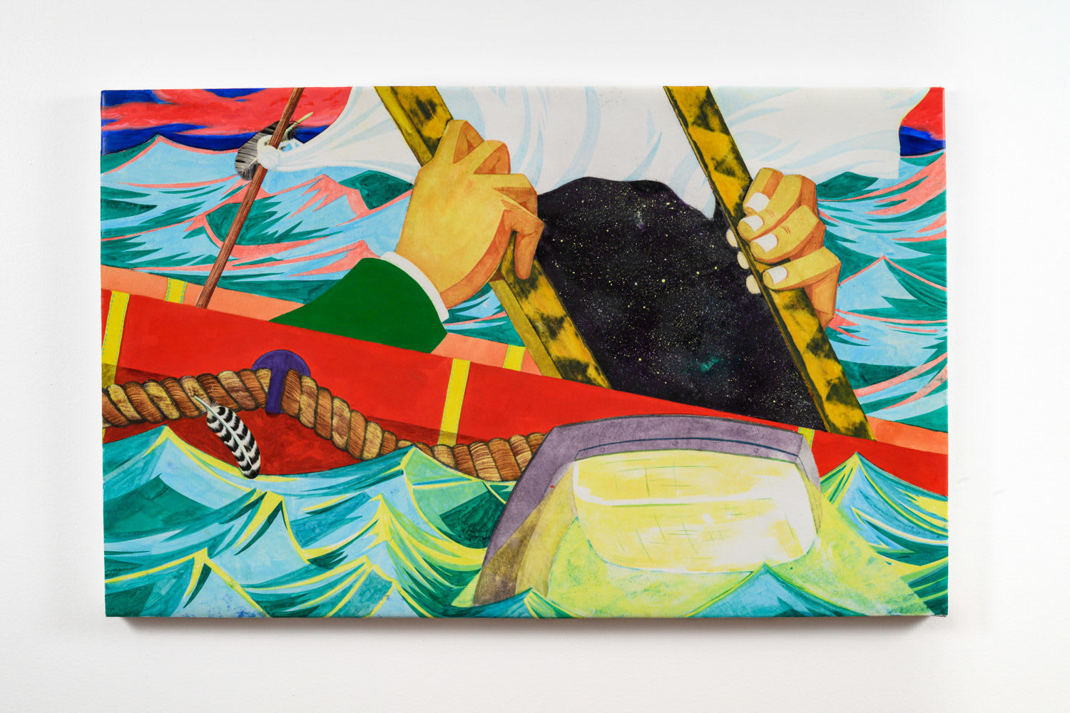 Mark Gibson, Crossing the Divide, 2025