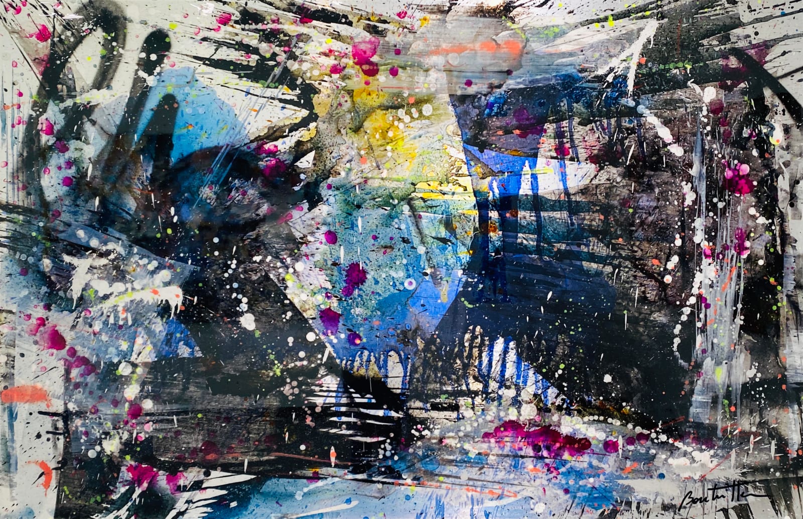 Cédric Bouteiller, Abstract Sombre