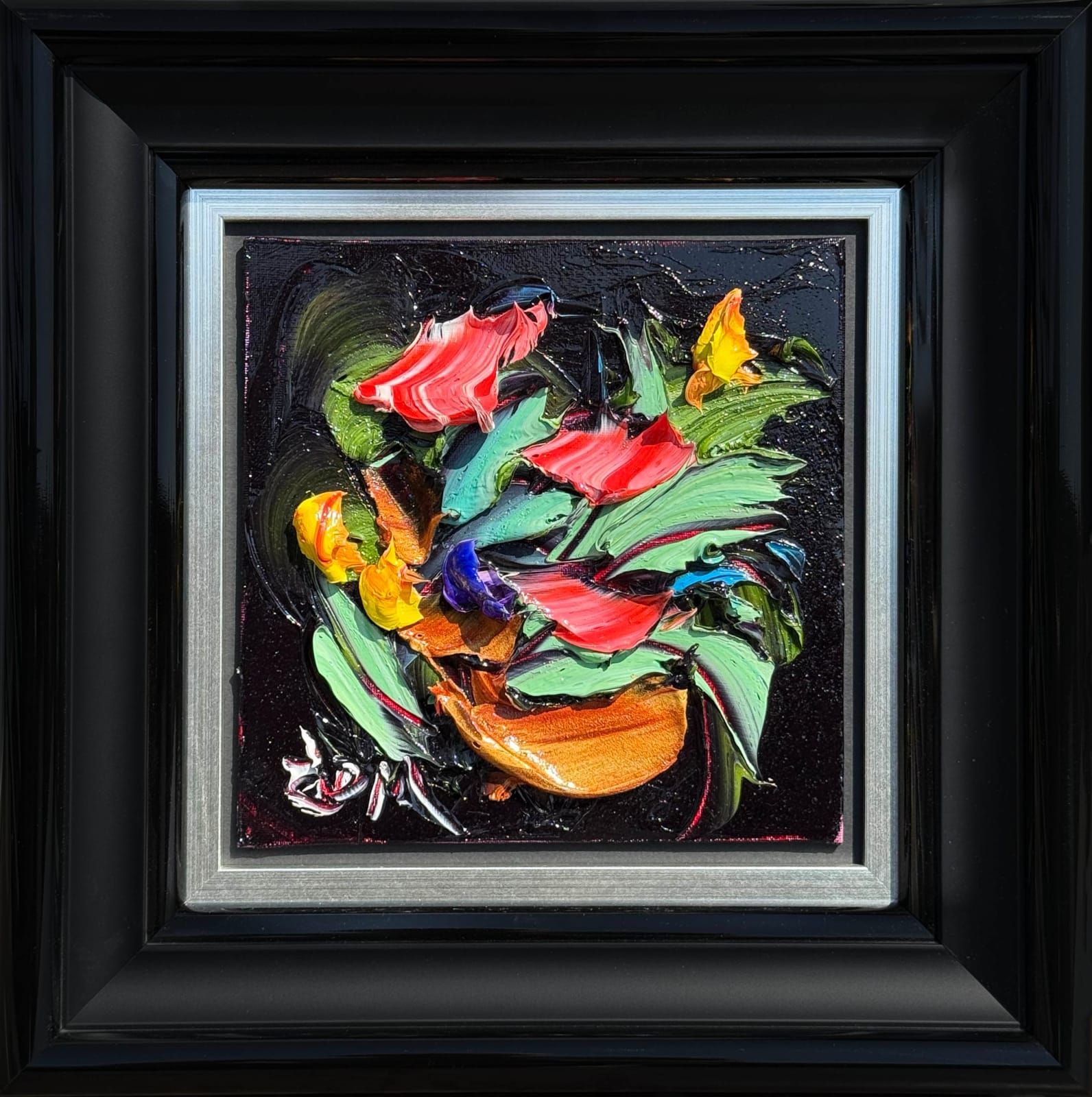 JD Miller, Midnight Blooms Mini I, 2024