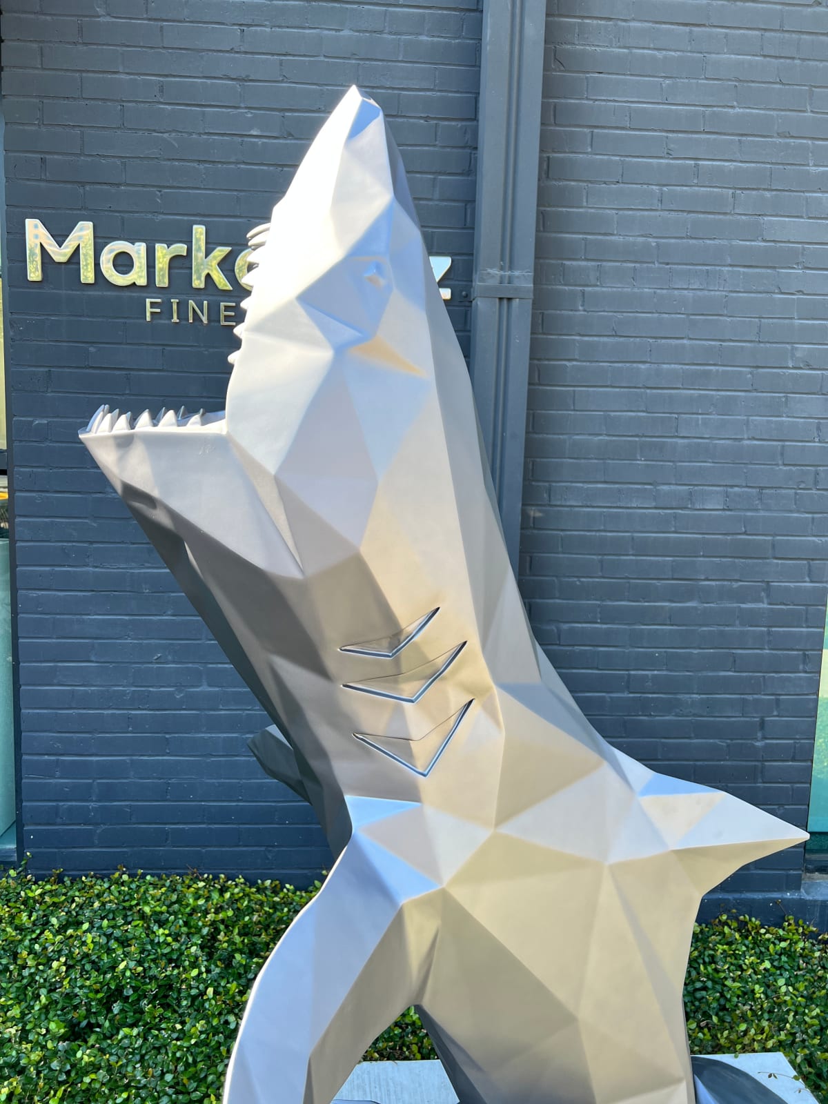 Richard Orlinski, Shark Mat 180cm 8/8, 2022