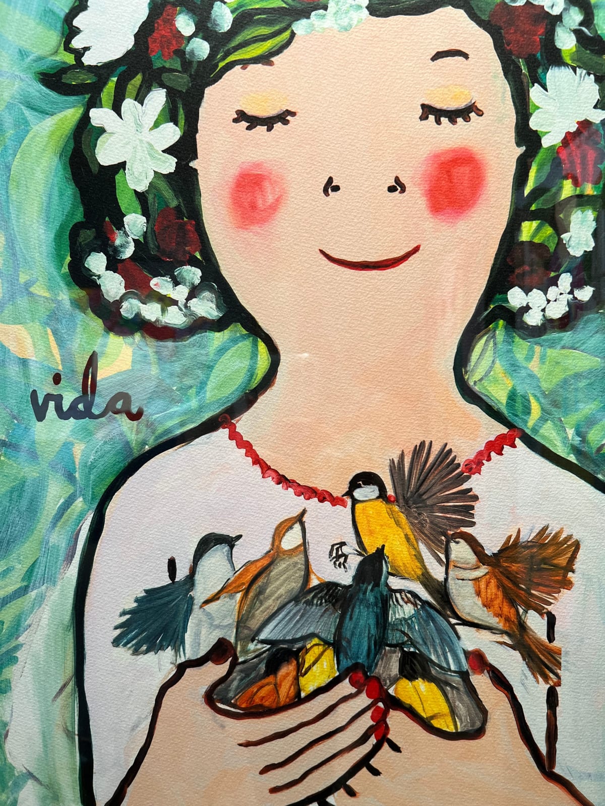 Eva Armisén, Vida / Life (framed)