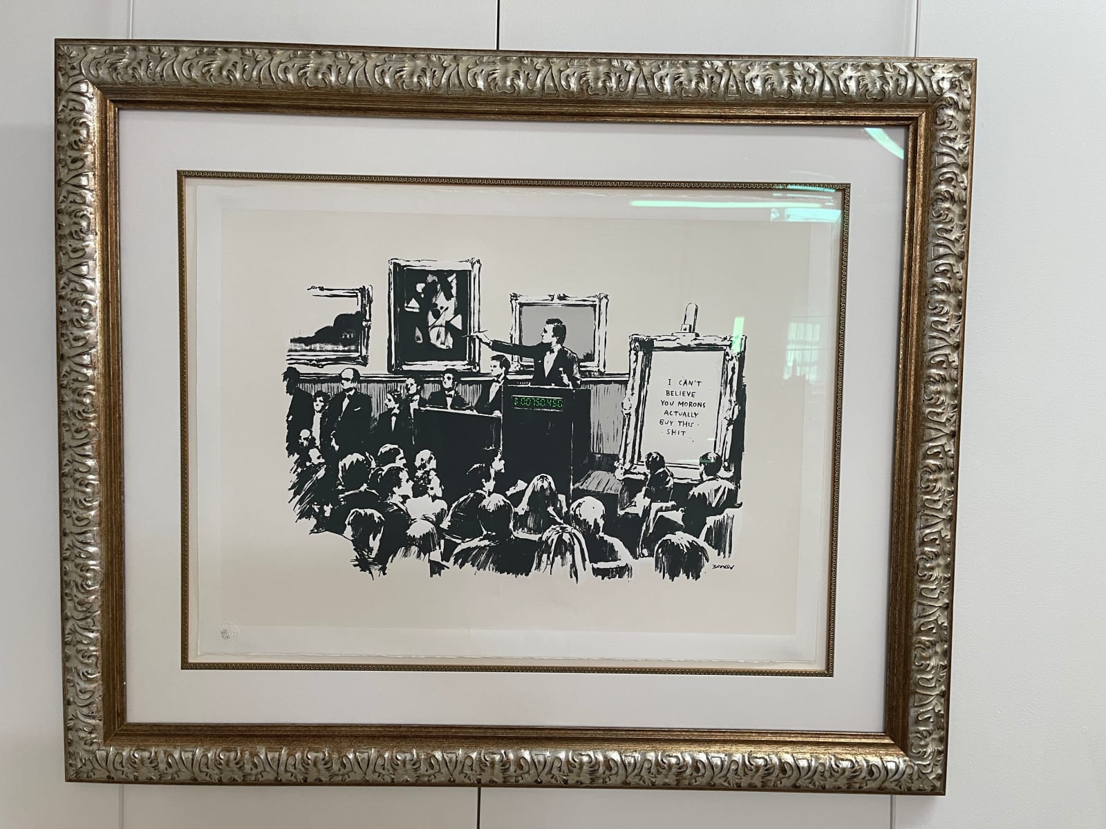 Banksy, Morons, 2006