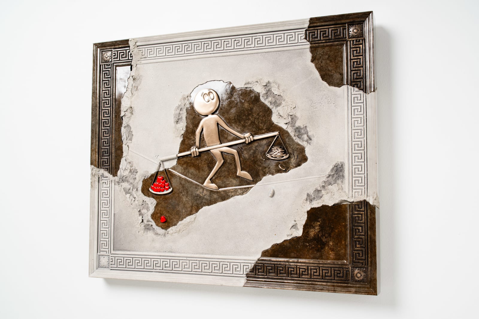 Kaï, Balancing Act - Cement Plaque