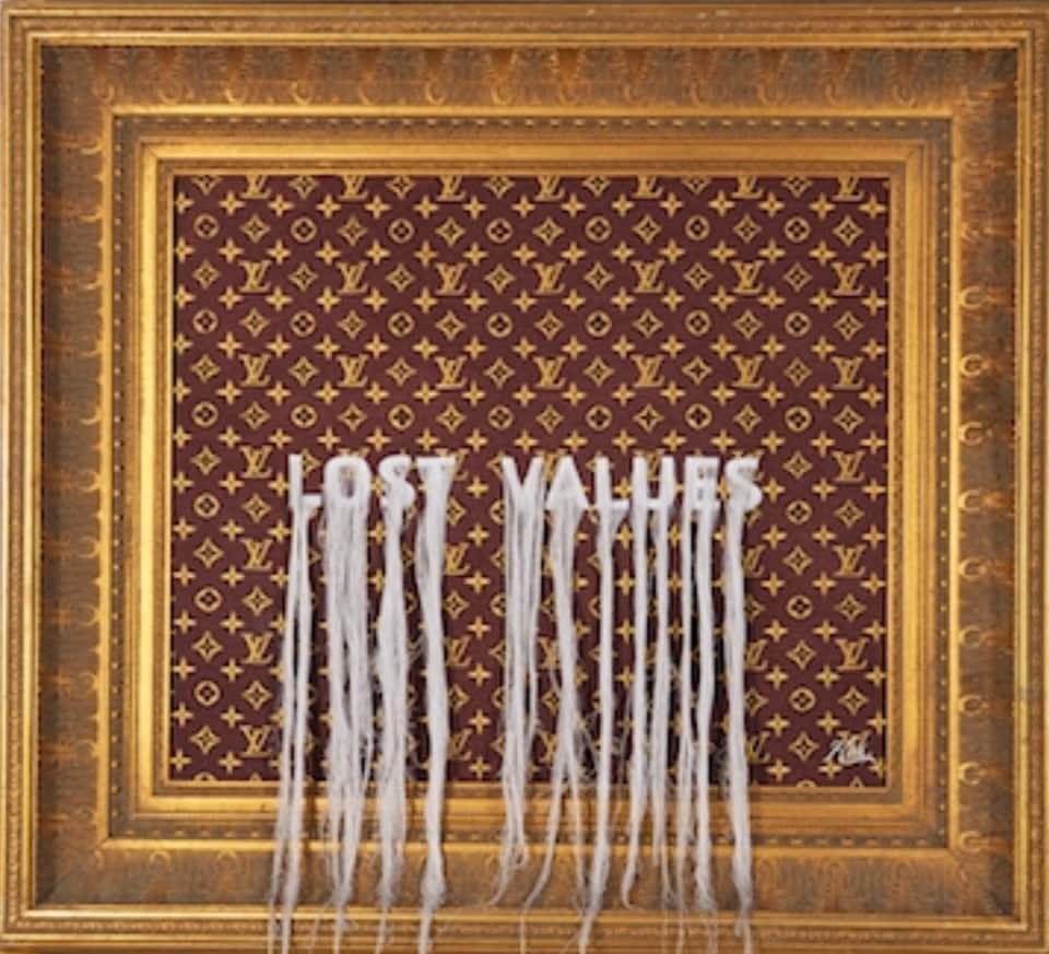 Kaï, Lost Values Embroidery, 2016