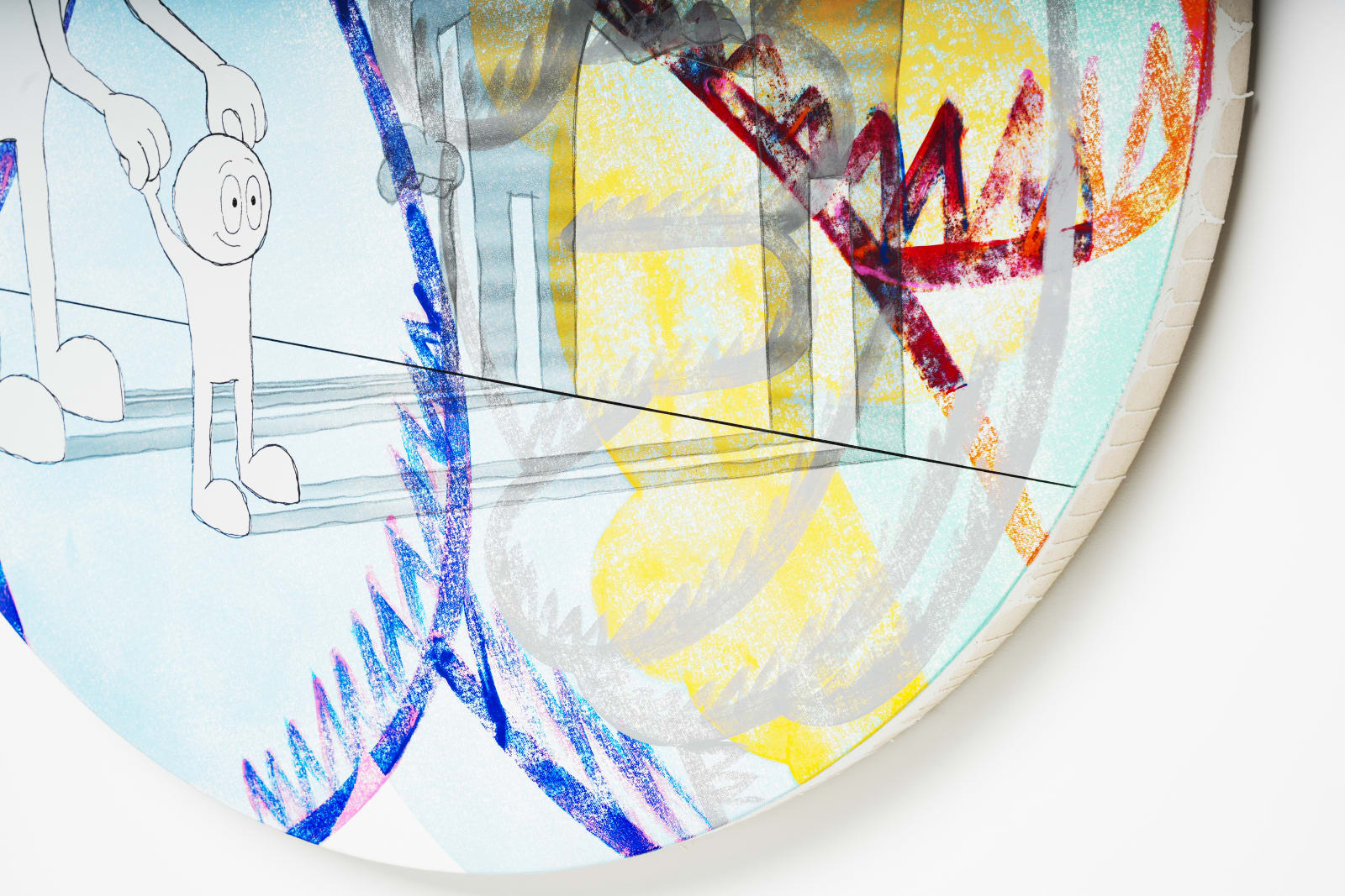 Kaï, Now and Later (Tondo), 2025