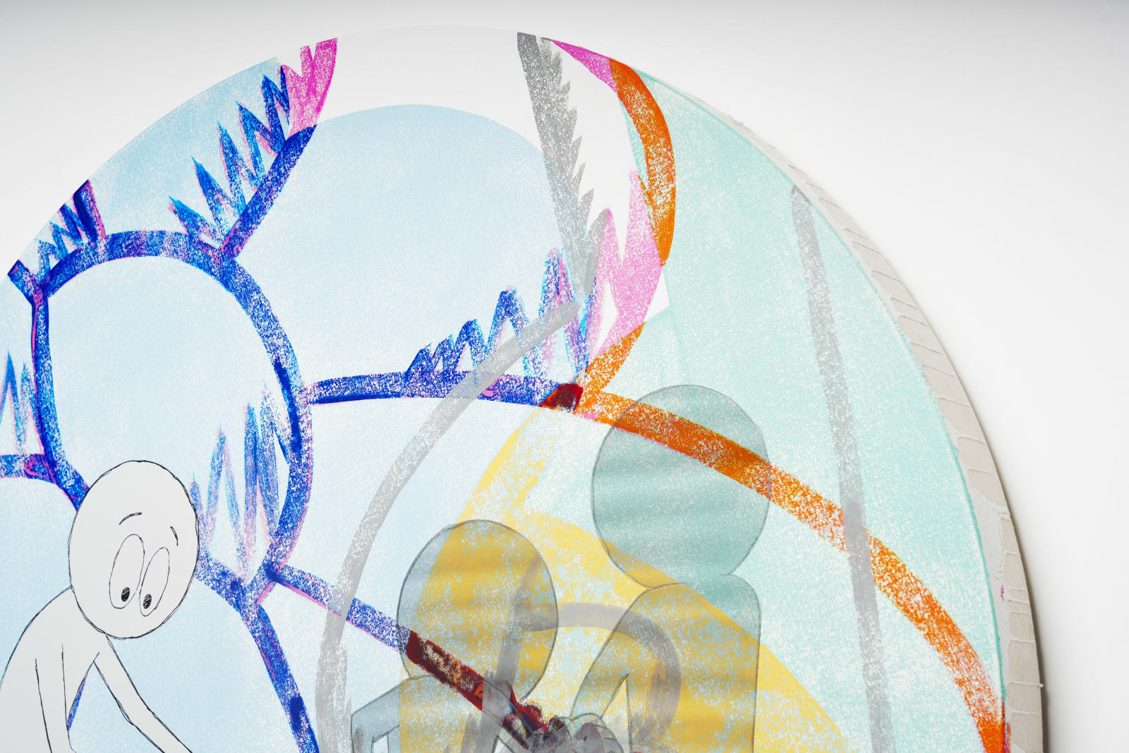 Kaï, Now and Later (Tondo), 2025