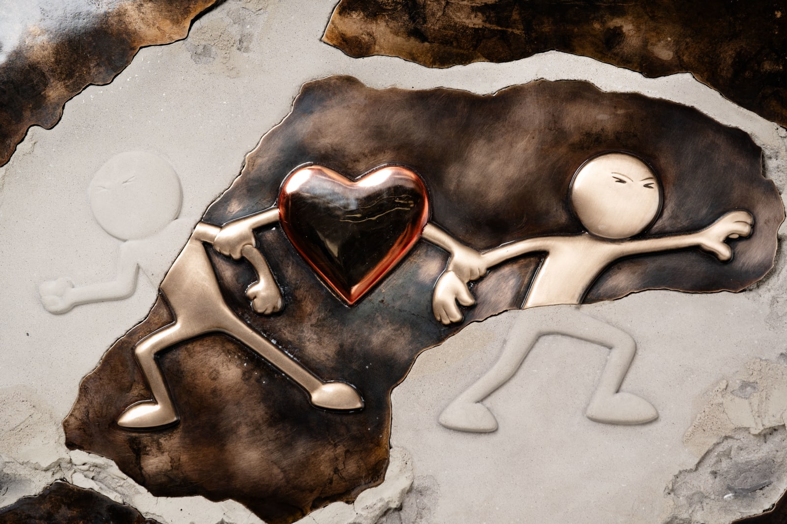 Kaï, Love Holds Us Together - Cement Plaque