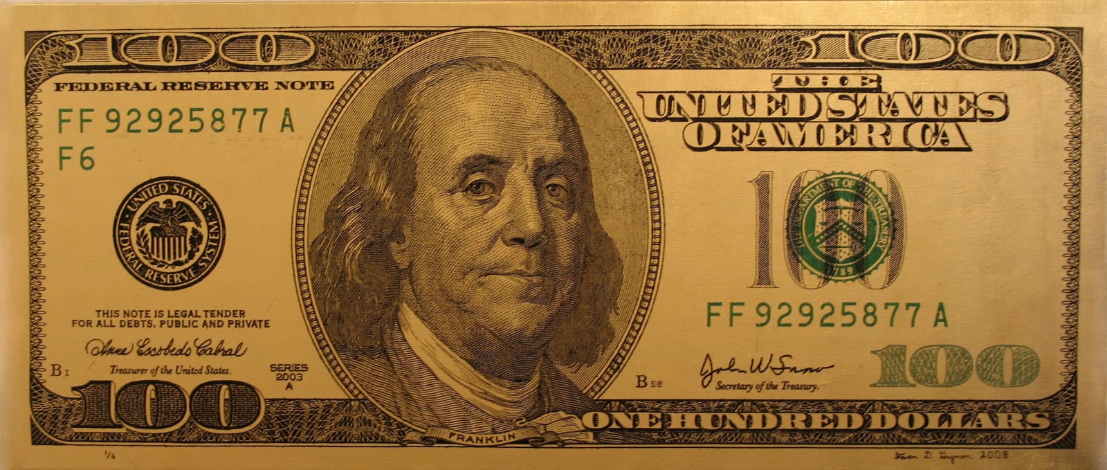 Steven D. Gagnon, The Golden Rule, 2008