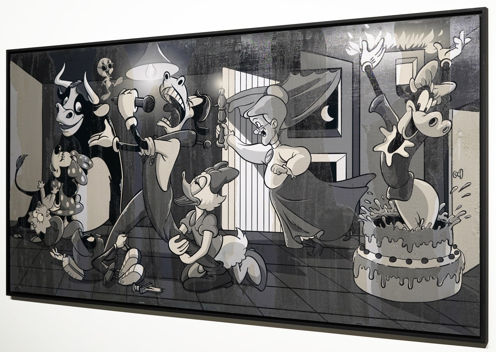 Peppone, Guernica - N&B