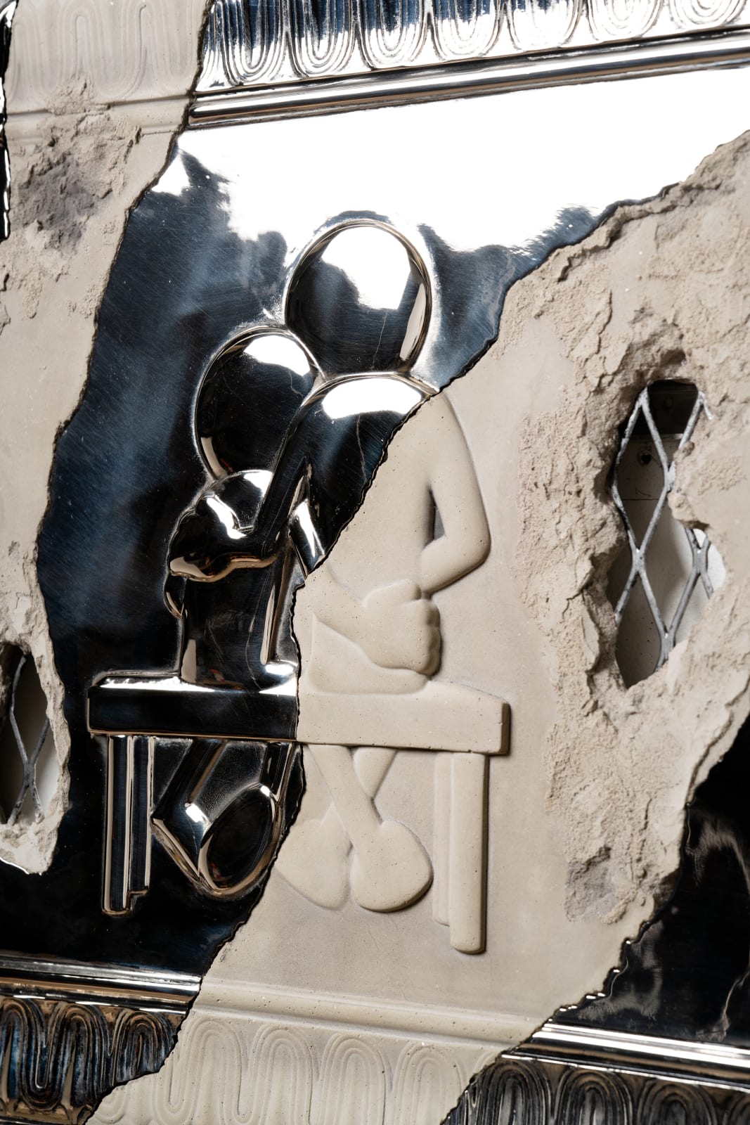 Kaï, Learning (Puppy Love) - Cement Plaque