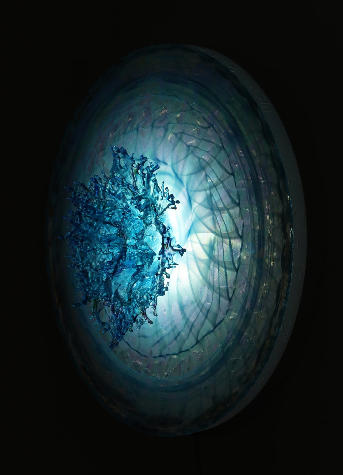Annalù, Turquoise Lotus LED Light Disc