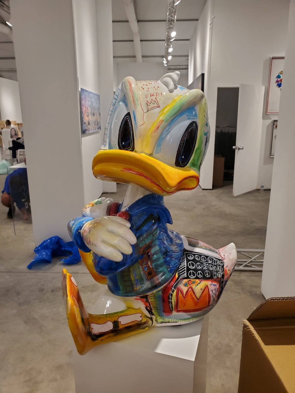 Peppone, DONALD - "Basquiat style" - 3/8