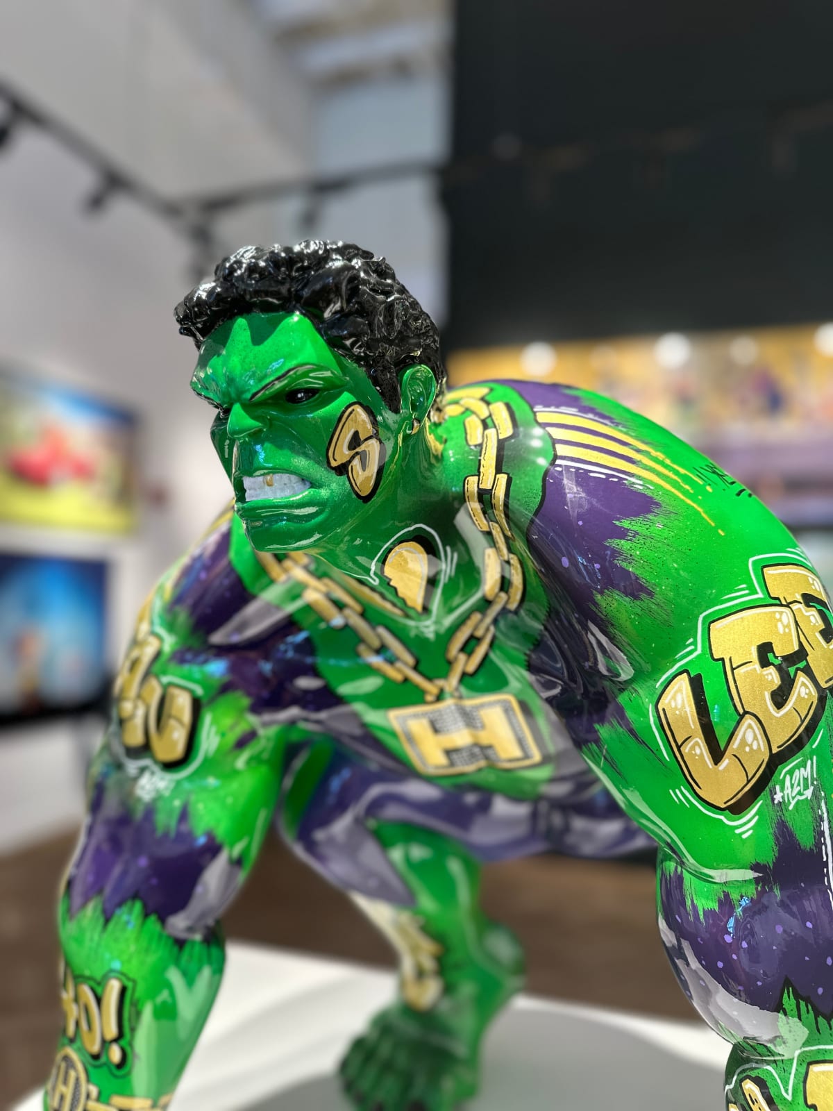 Peppone, HULK - "B-Boy Green & Purple"