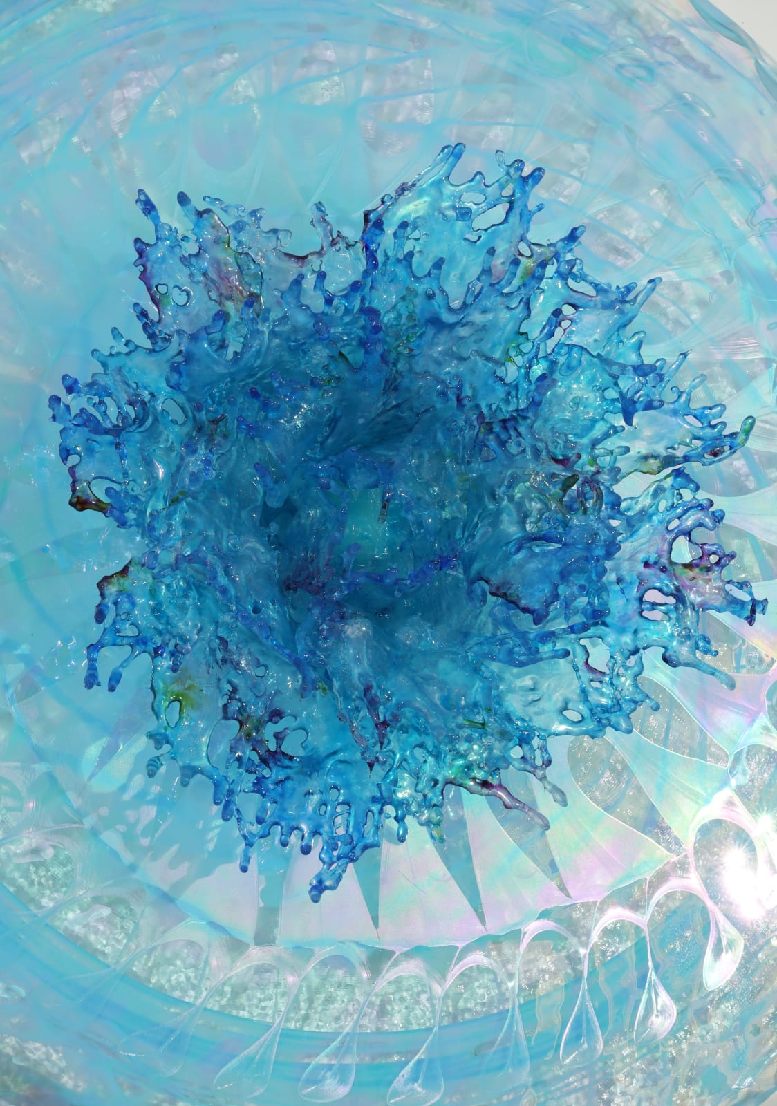 Annalù, Turquoise Lotus LED Light Disc