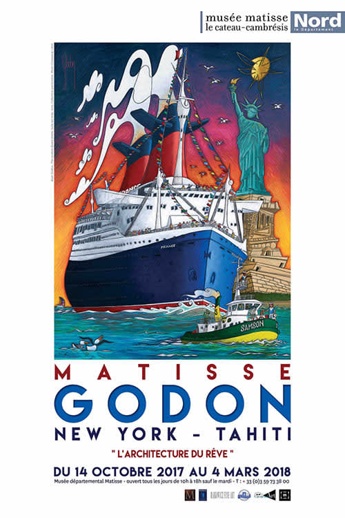 Alain Godon, Poster Musee Matisse