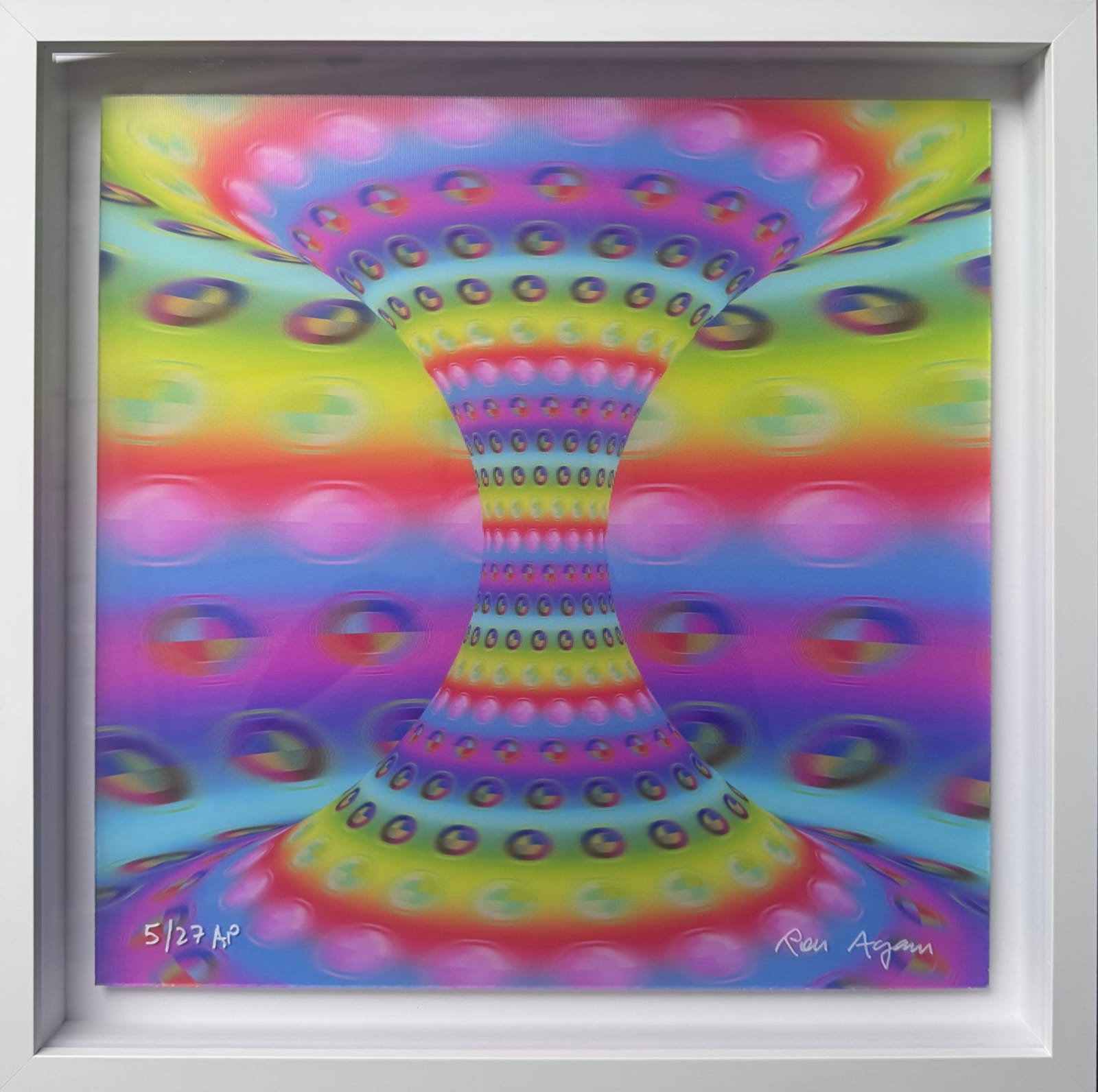 Ron Agam, Homage to Einstein - 5/27 AP, 2018