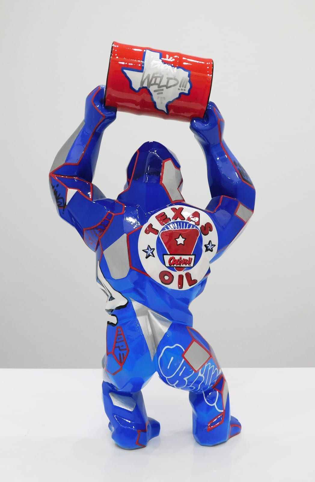 Richard Orlinski, Kong Baril Tag Dallas Edition 45cm 1/1, 2022