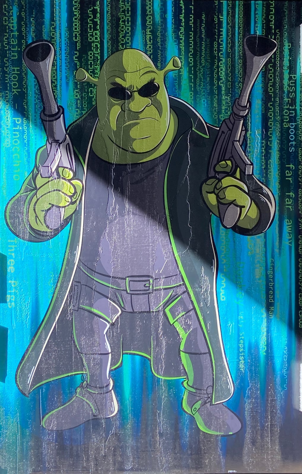 Peppone, Matrix III - Shrek