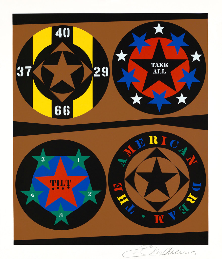 Robert Indiana, The American Dream, 1997