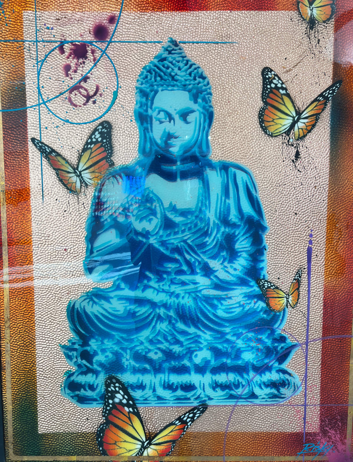 RISK, Sunset Buddha, 2022