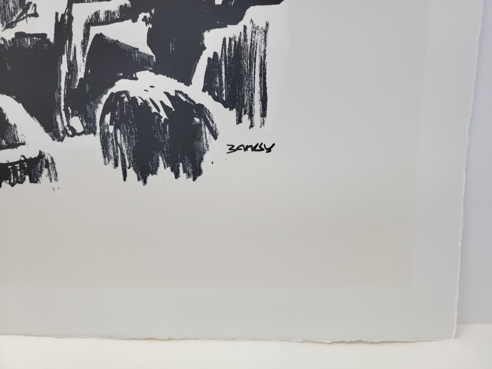 Banksy, Morons, 2006
