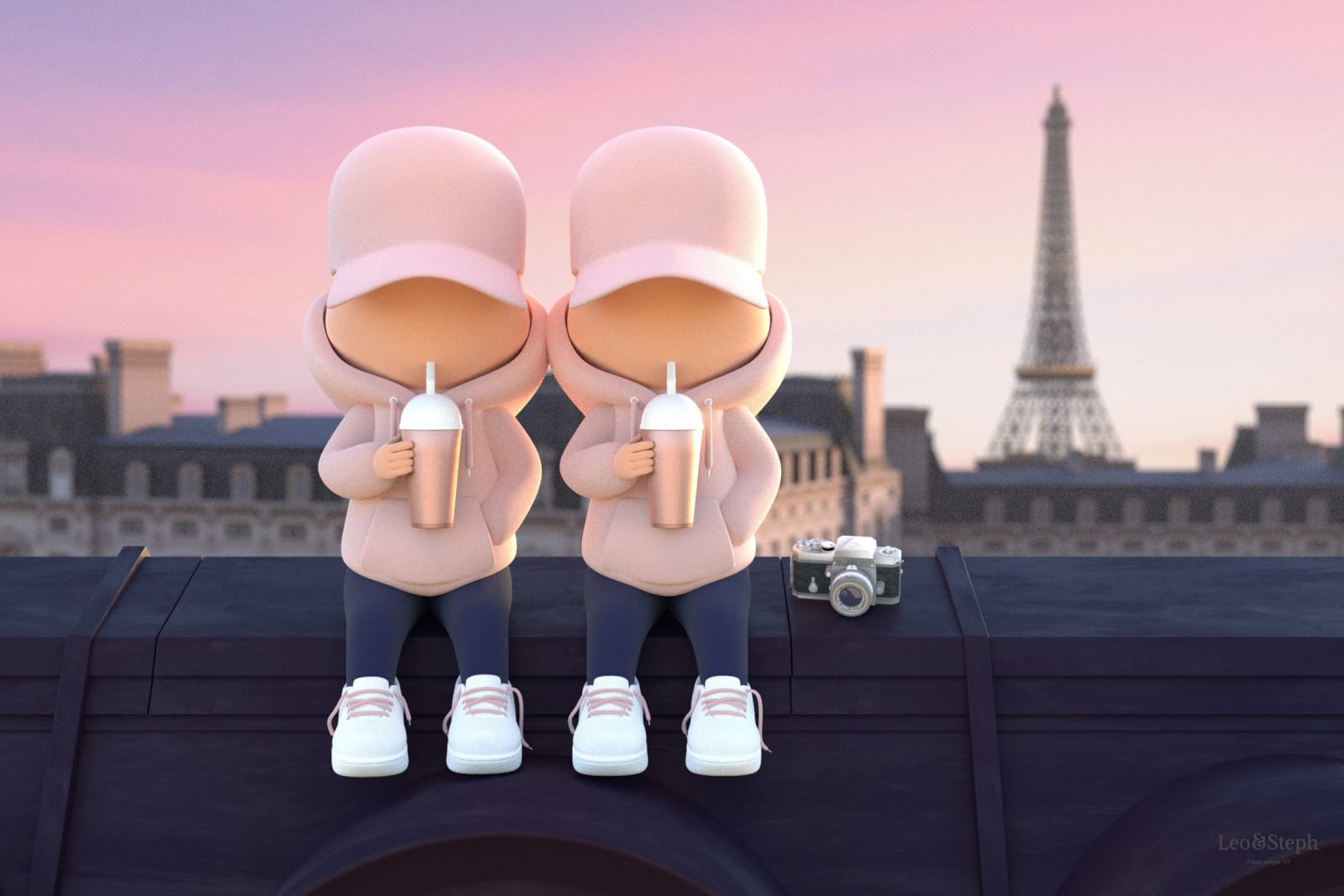 Leo et Steph, Kidcup Paris (Large), 2020