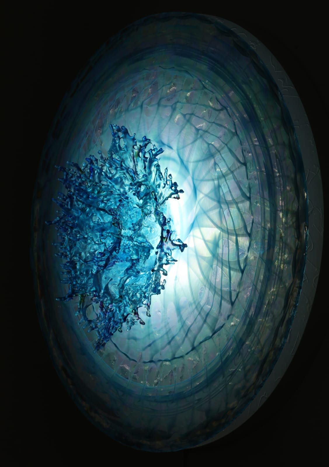 Annalù, Turquoise Lotus LED Light Disc