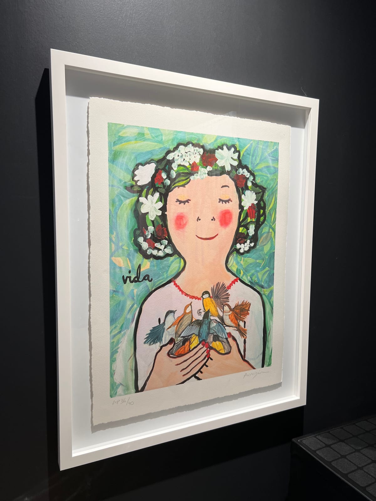 Eva Armisén, Vida / Life (framed)