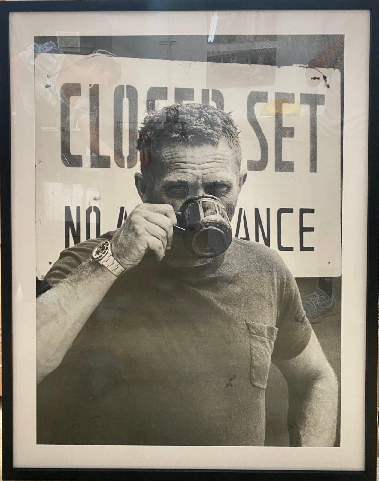 Ron Galella, Steve McQueen, 1973