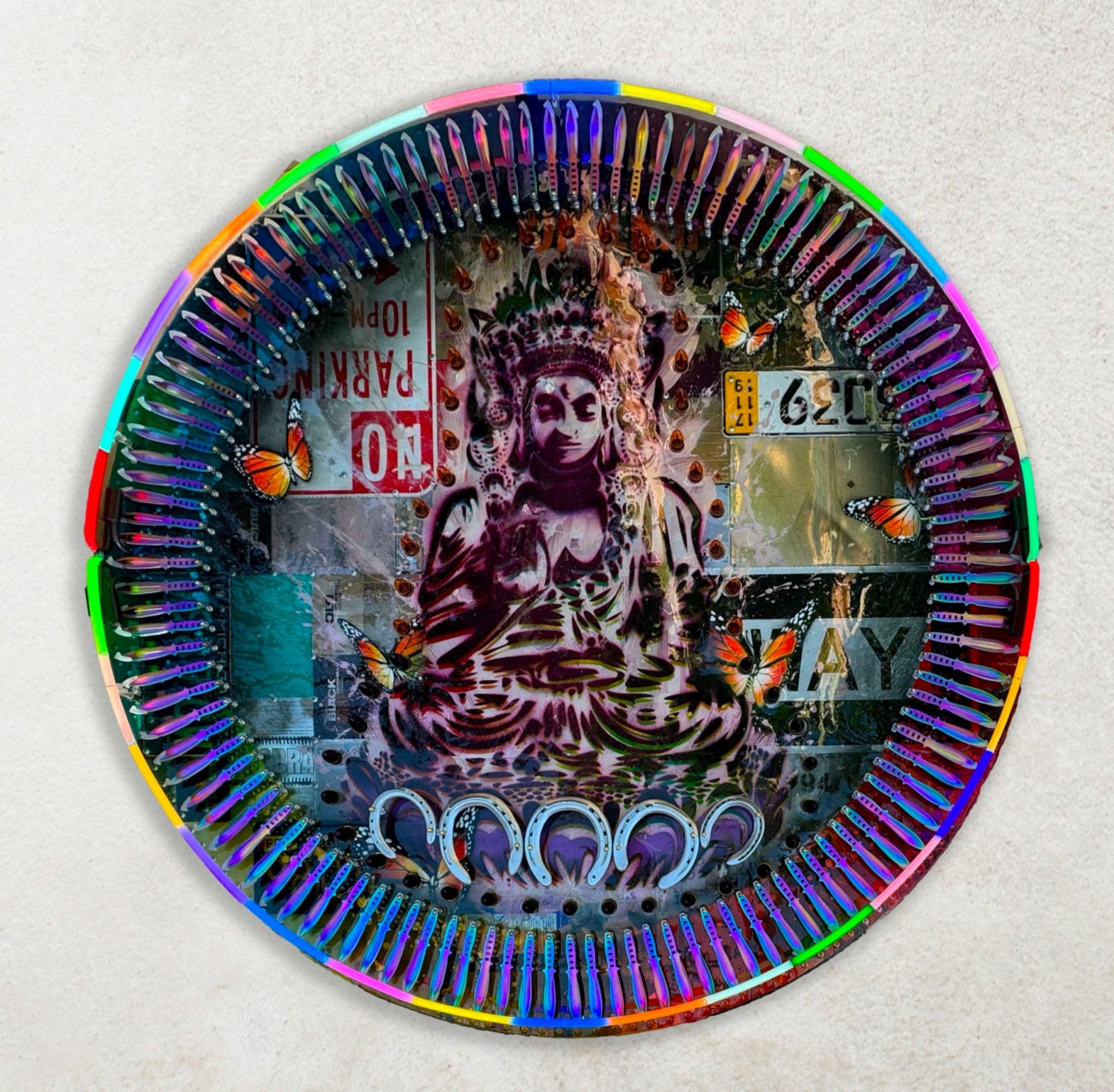RISK, Warrior Buddha Neon, 2023