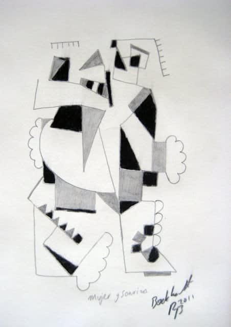 Johannes Boekhoudt, Mujer y Sonriza, 2011
