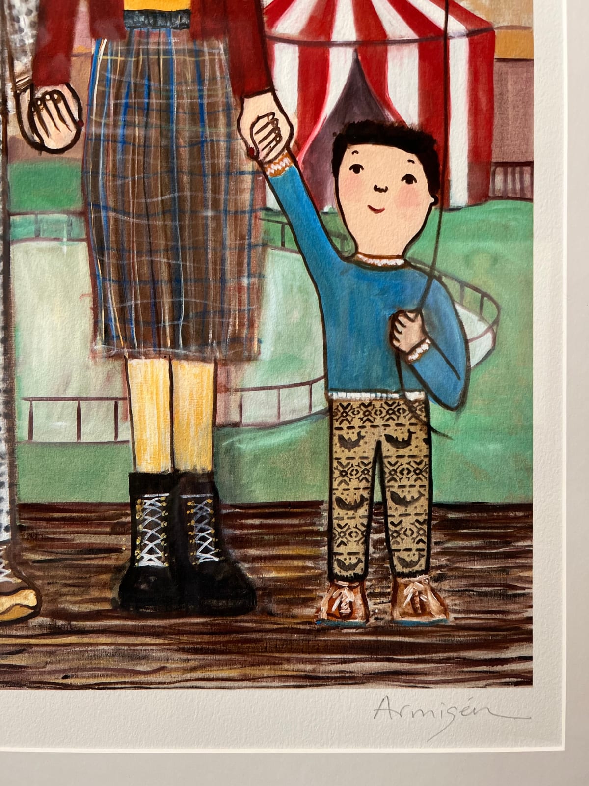 Eva Armisén, En La Feria / A Day At The Fair (Framed)