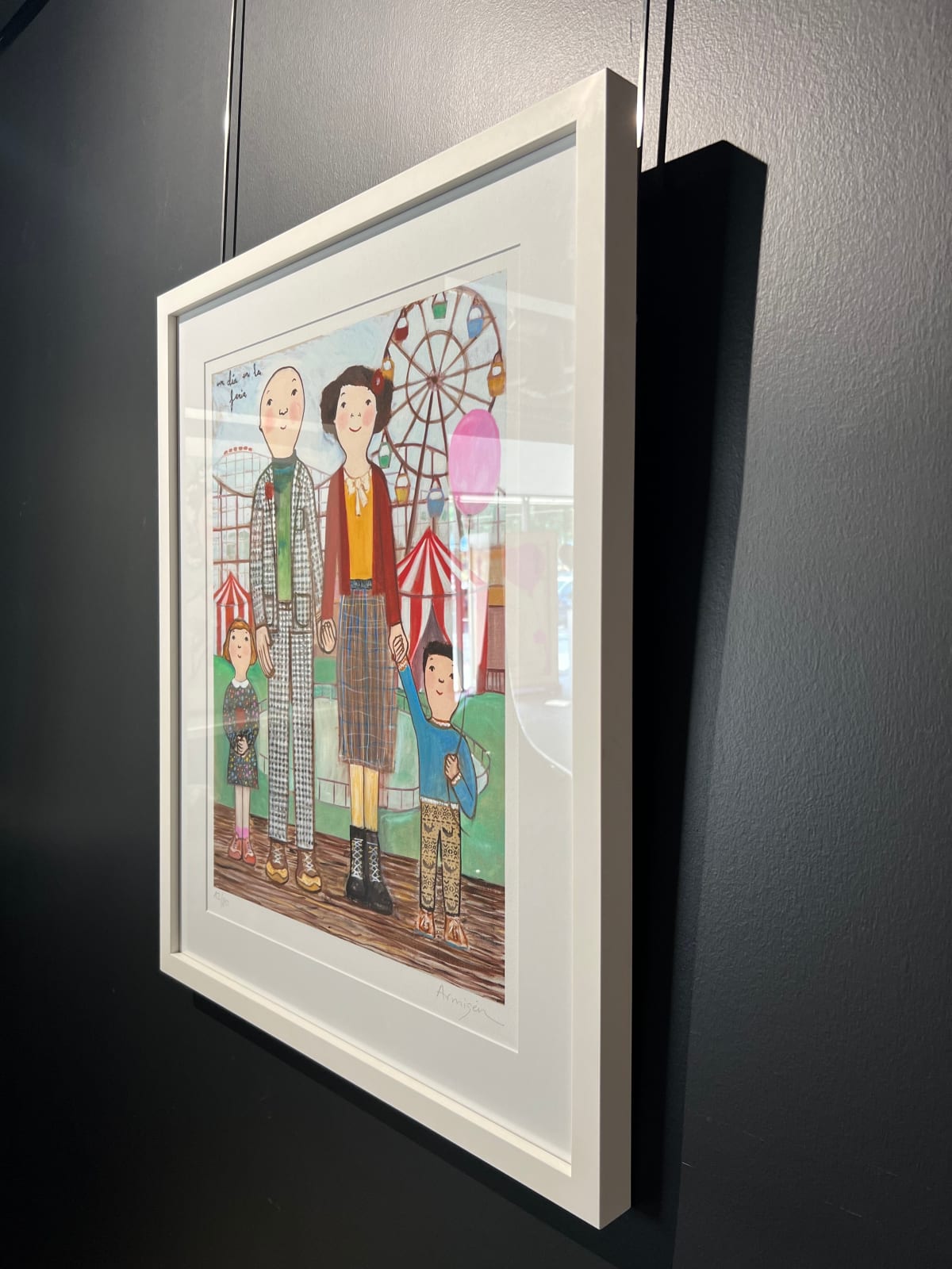 Eva Armisén, En La Feria / A Day At The Fair (Framed)