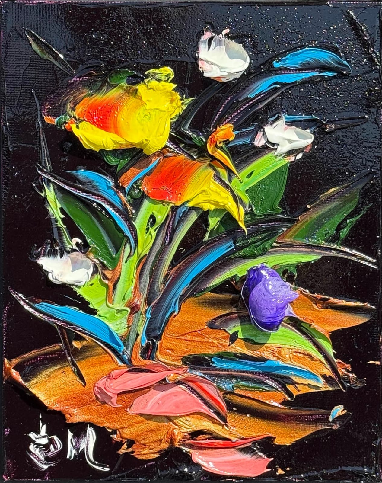 JD Miller, Midnight Blooms V, 2024