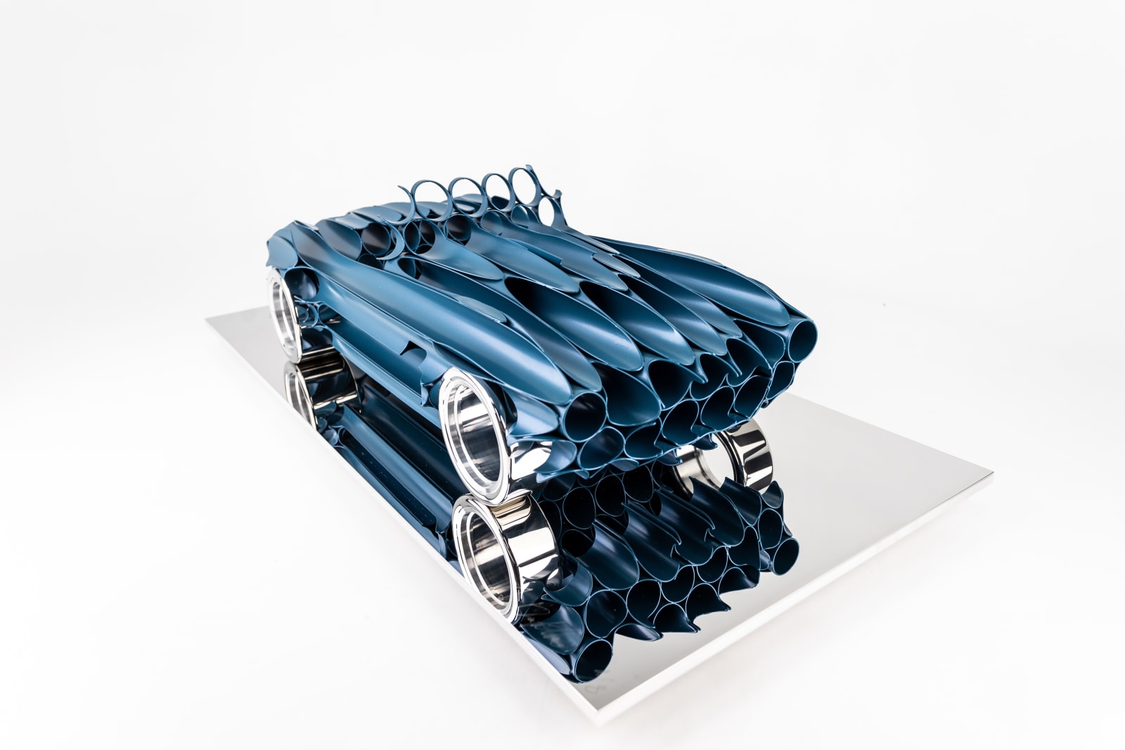 Antoine Dufilho, Shelby AC Cobra - Bleue 3/8, 2022