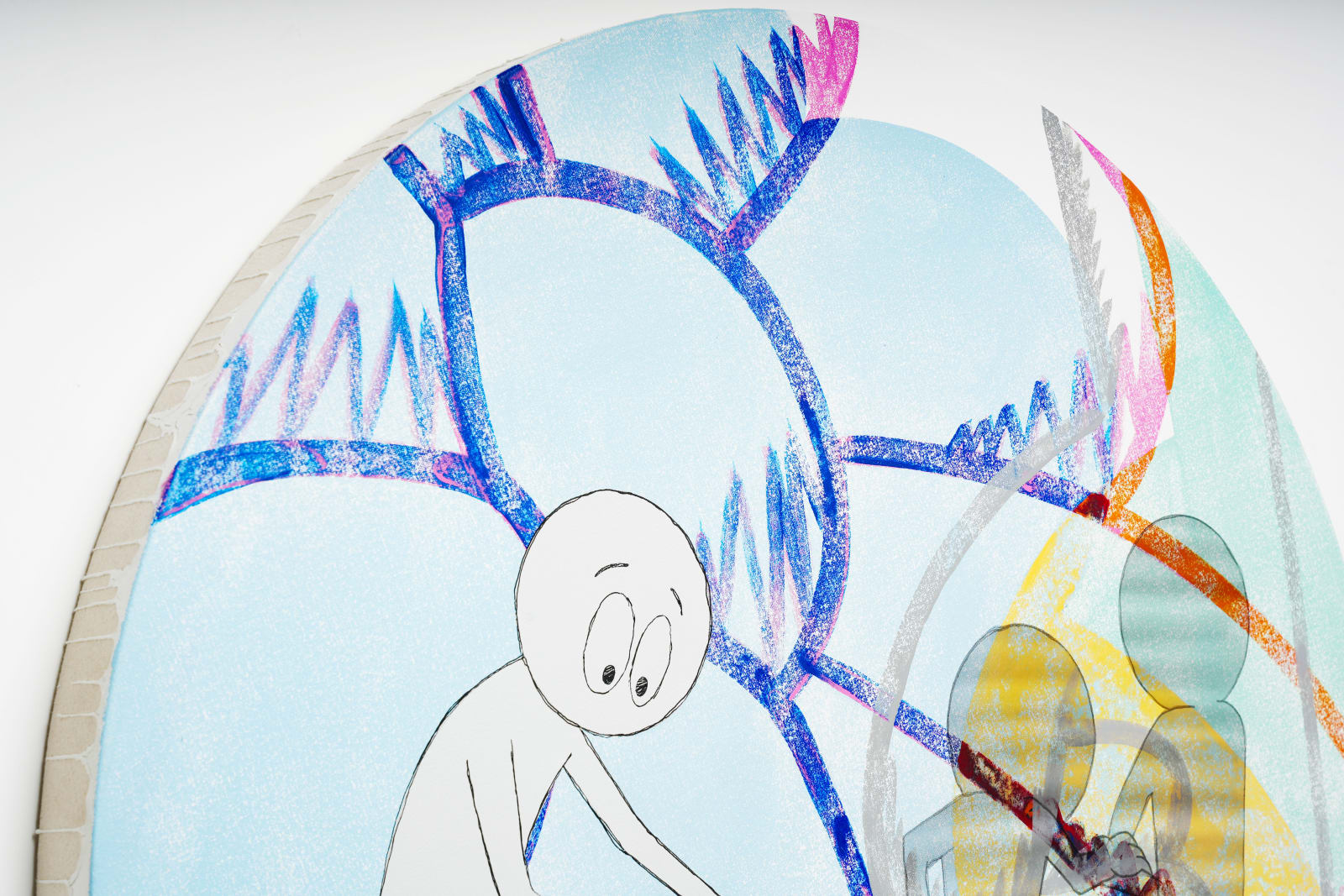 Kaï, Now and Later (Tondo), 2025