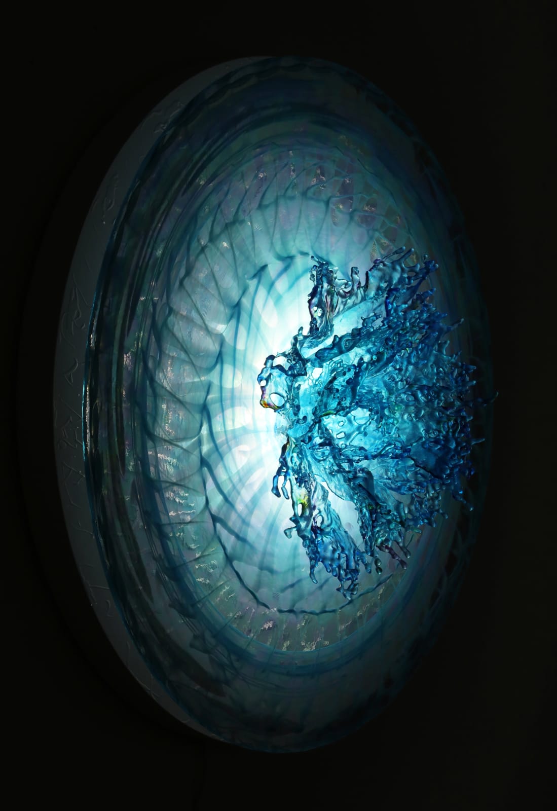Annalù, Turquoise Lotus LED Light Disc