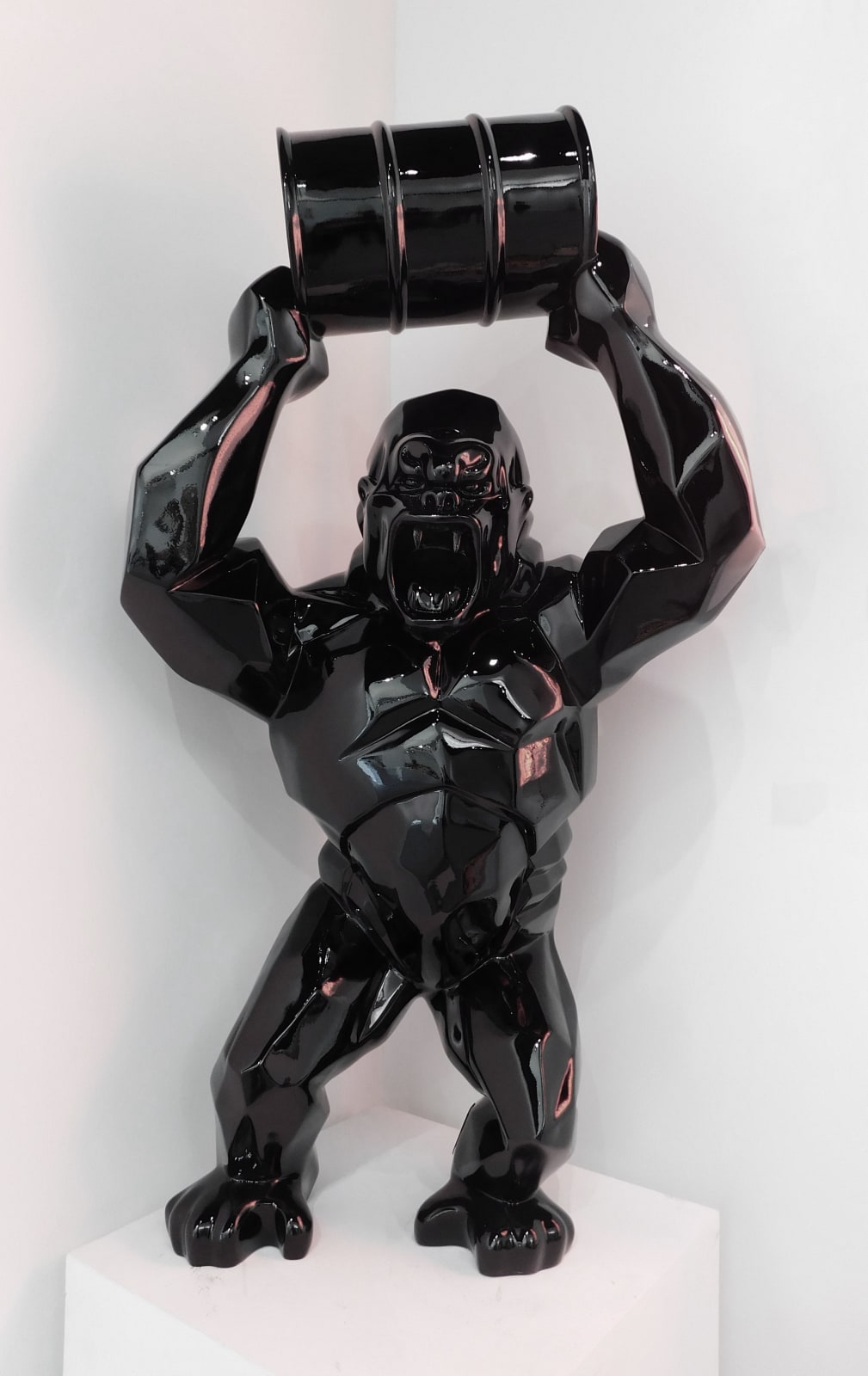 Richard Orlinski, Wild Kong Baril Black 110cm V/VIII