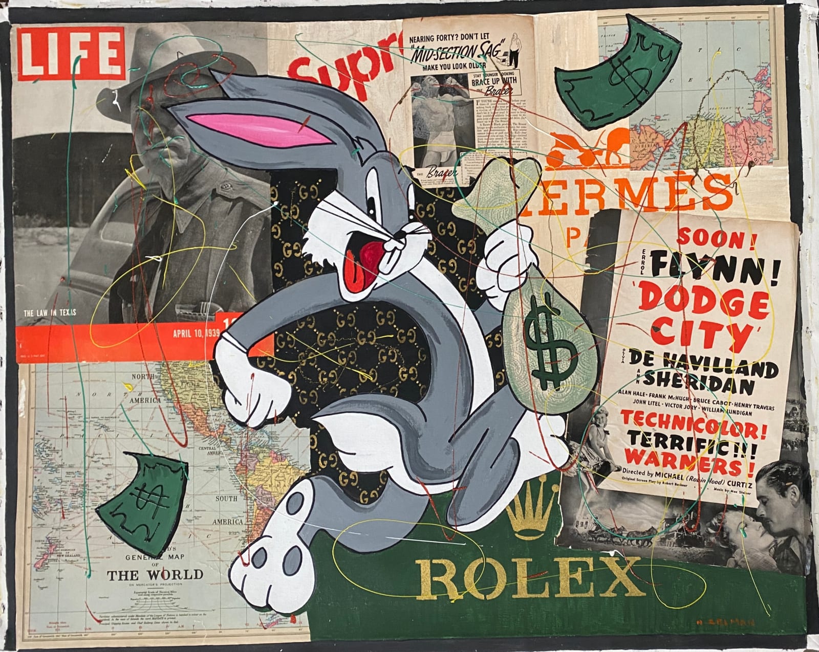 Nathalie Zelman, Bugs Bunny Vintage, 2022