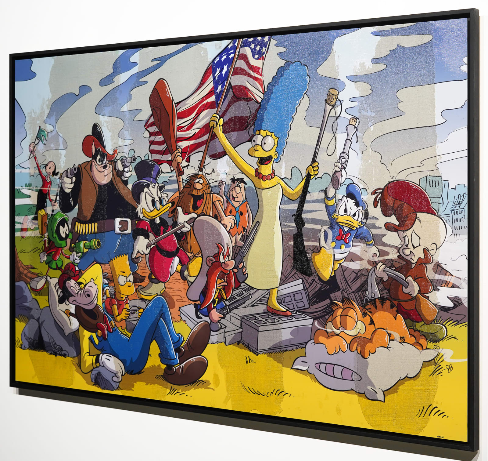 Peppone, La Liberté Guidant le Peuple USA