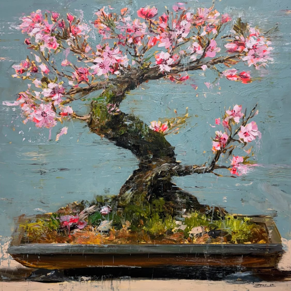 Eric Alfaro, Sakura in Bloom, 2024
